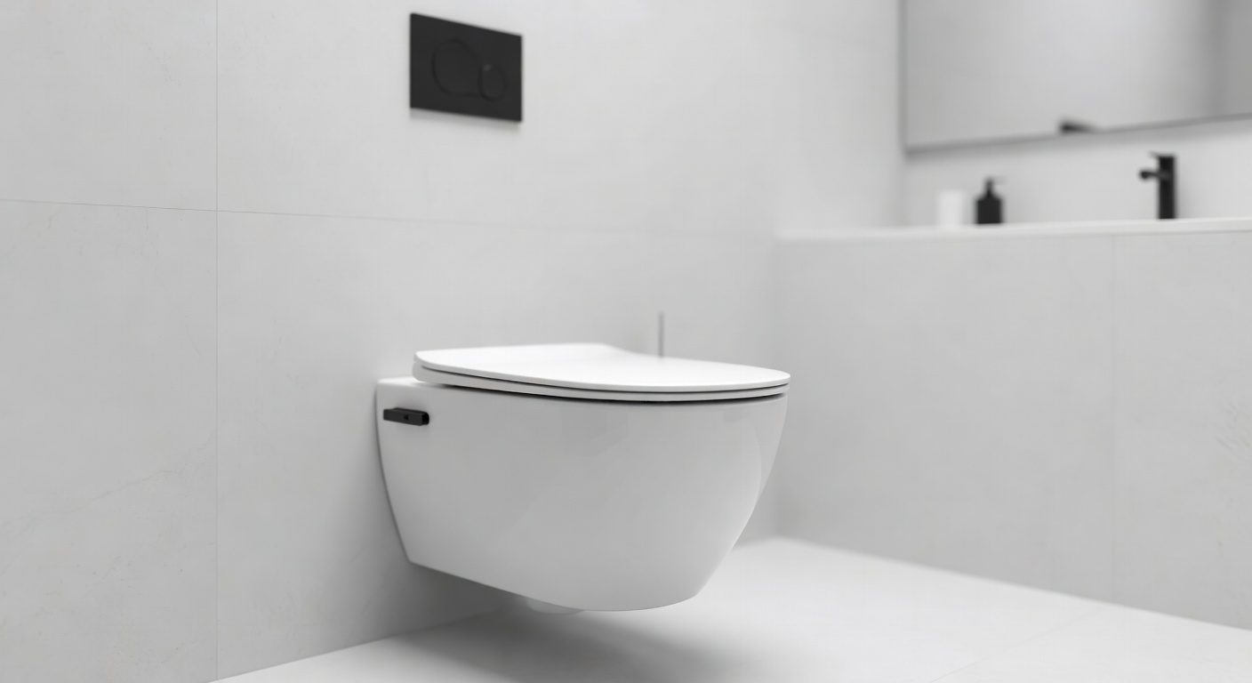 Ultra-realistic 8K close-up detail of antimicrobial porcelain tile with subtle organic texture and almost invisible grout lines in a sophisticated Naples bathroom design