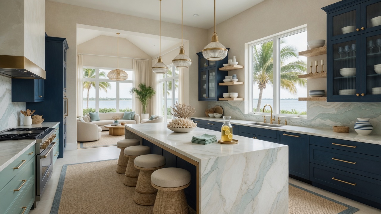 Professional Coastal Interior Designer Cost Naples FL in Naples, FL